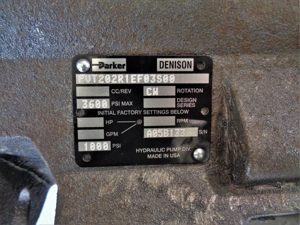 Parker Hydraulic Pump PVT202R1EF03S00